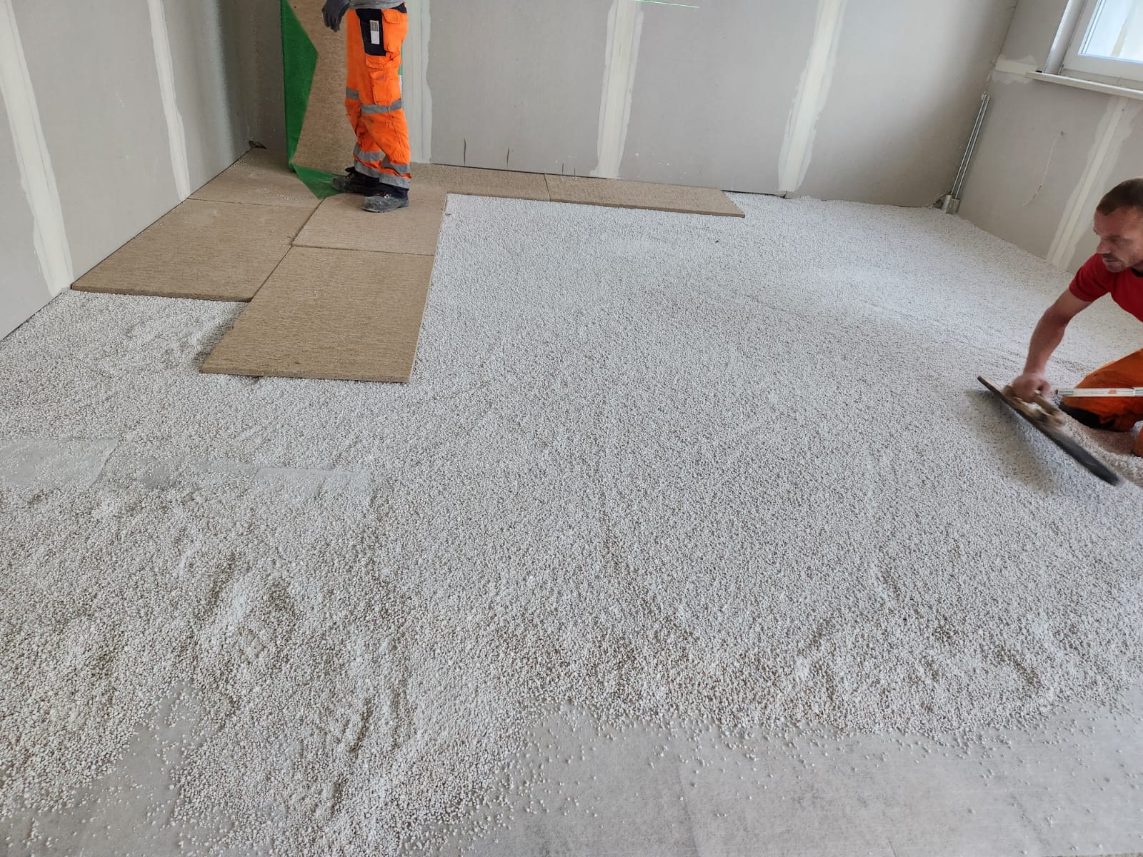 Gussasphalt Boden Innenraum