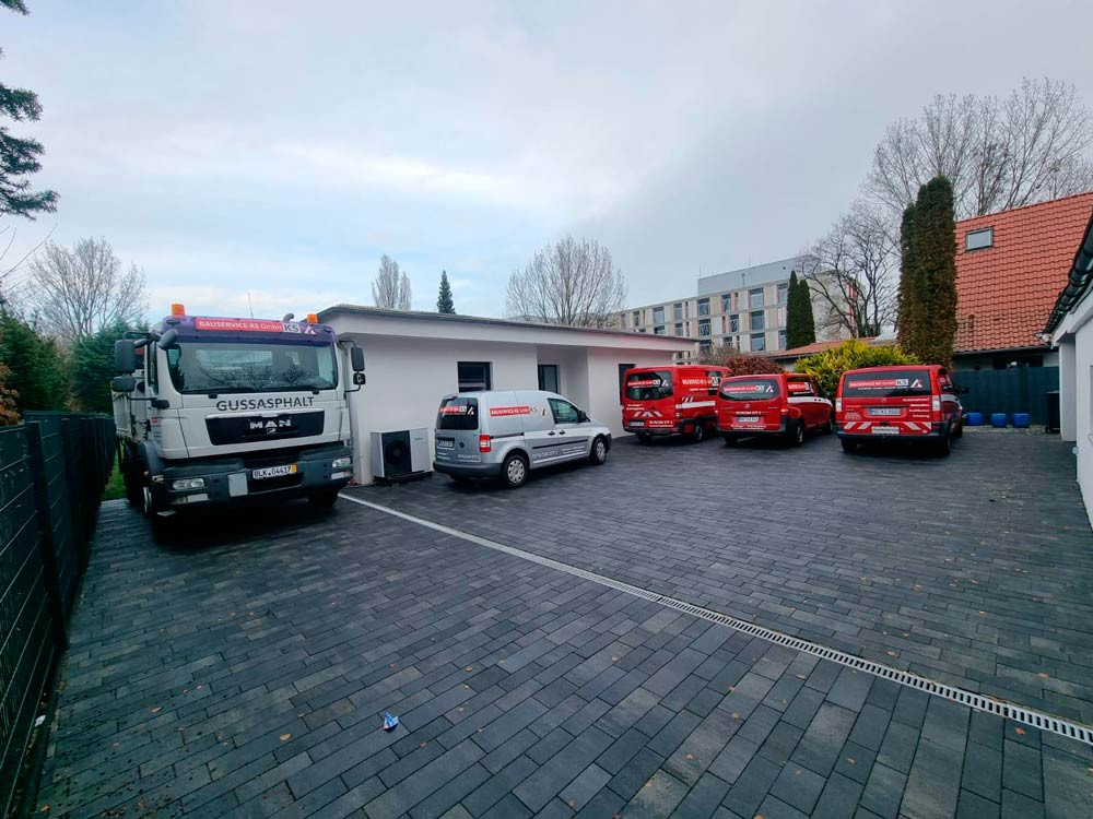 Pflasterarbeiten Hoffläche